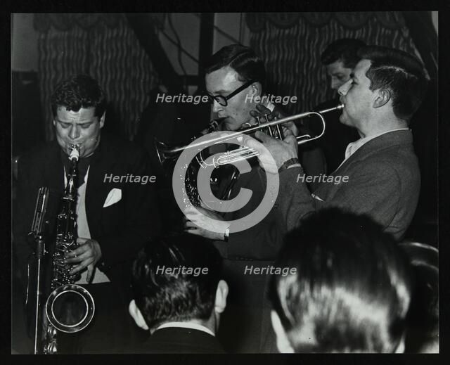 The Tubby Hayes Sextet playing at a modern jazz night at the Civic Restaurant, Bristol, 1955. Tubby  Artist: Denis Williams