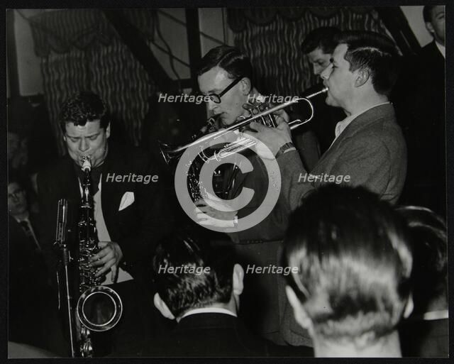 The Tubby Hayes Sextet playing at the Co-op Civic Centre, Bristol, 1950s. Pictured are Tubby Hayes ( Artist: Denis Williams