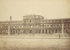 [The Tuileries after the Commune], 1871. Creator: Hippolyte-Auguste Collard