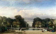 The Tuileries Gardens 1858. Artist: William Wyld