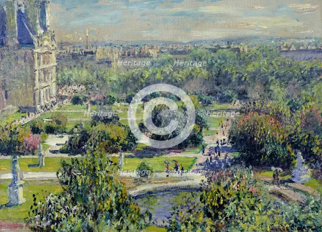 The Tuileries Gardens, 1876. Creator: Monet, Claude (1840-1926).