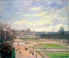 The Tuileries Gardens 1900. Creator: Pissarro, Camille (1830-1903)