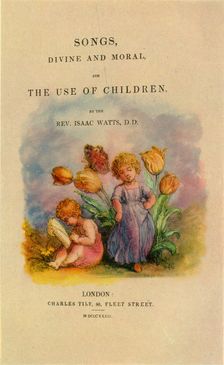 The Tulip and the Butterfly Appear in gayer Coats than I 1832, (1947). Creator: Unknown