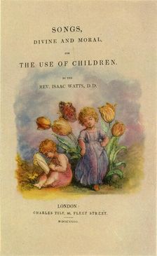 The Tulip and the Butterfly Appear in gayer Coats than I 1832, (1947). Creator: Unknown