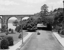 The Tunnel, River Drive, Fairmount Park, Philadelphia, Pa., c.between 1910 and 1920. Creator: Unknown