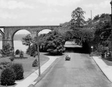The Tunnel, River Drive, Fairmount Park, Philadelphia, Pa., c.between 1910 and 1920. Creator: Unknown