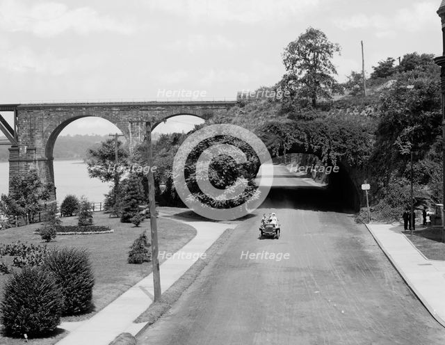 The Tunnel, River Drive, Fairmount Park, Philadelphia, Pa., c.between 1910 and 1920. Creator: Unknown.