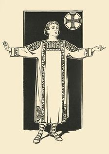 The Tunica Talaris 1924. Creator: Herbert Norris