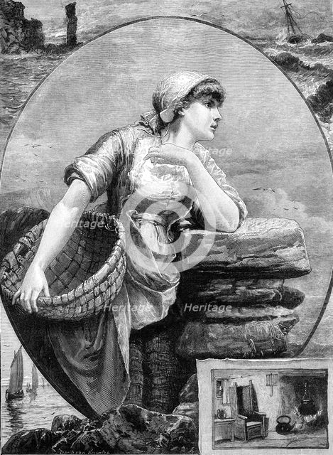 "The Turn of the Tide" by Davidson Knowles, 1881. Creator: Unknown.