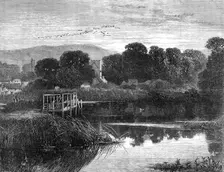 The Turner Gold Medal Landscape of the Royal Academy, by F. Trevelyan Goodall, 1868. Creator: Mason Jackson