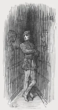 The Turnkey 1872. Creator: Gustave Doré