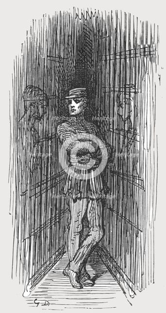 'The Turnkey', 1872.  Creator: Gustave Doré.