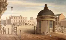 The Turnpike on New Kent Road, Southwark, London, (1825?). Creator: G Yates