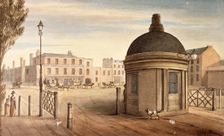 The Turnpike on New Kent Road, Southwark, London, (1825?). Creator: G Yates