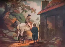 The Turnpike Gate c1805. Artist: William Ward