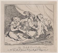 The Turkish Corn Cutter, September 7, 1801. Creator: B.F. Scott