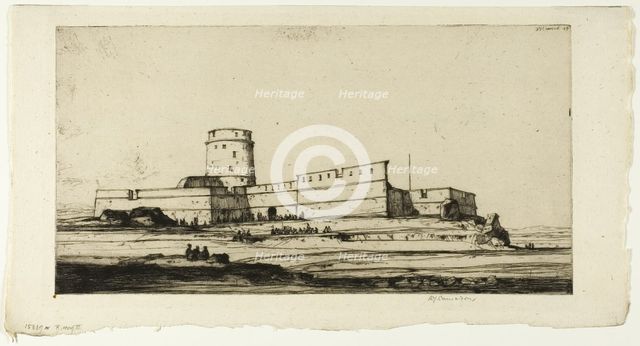 The Turkish Fort, 1909. Creator: David Young Cameron.