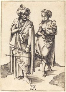 The Turkish Family, c. 1495/1496. Creator: Albrecht Durer