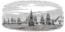 The Turkish Fleet in Bashika Bay, 1850. Creator: Unknown