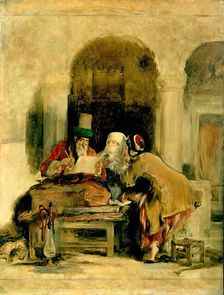 The Turkish Letter Writer, 1840. Creator: David Wilkie