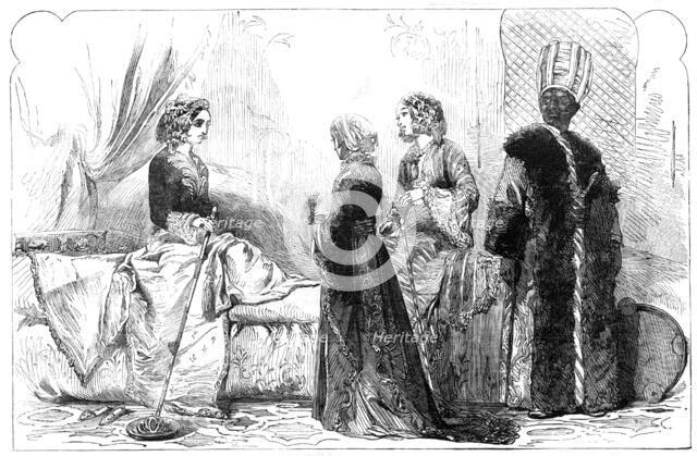 The Turkish Museum - "The Hareem", 1854. Creator: Unknown.