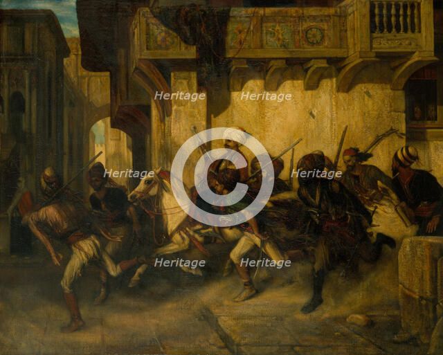 The Turkish Patrol. Creator: Alexandre Gabriel Decamps.