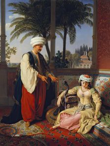 The Turkish Woman ("Infidelity"), 1825. Creator: Johann Peter Krafft