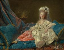 The Turkish Woman. Portrait of Mademoiselle Rosalie Duthé (1748-1830), 1779. Creator: Aubry, Etienne (1745-1781)
