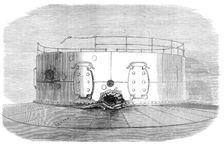 The turret of H.M.S. Glatton: effect of the last shot, 1872. Creator: Unknown