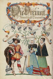 The Twenty-Third Generation, Hans Wilhelm Derrer, about 1626-1711. Creator: Unknown