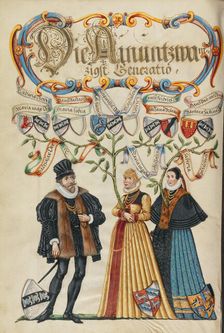 The Twenty-First Generation, Balthasar Derrer, about 1626-1711. Creator: Unknown