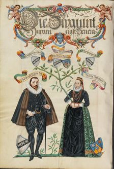 The Twenty-Second Generation, Christoph Derrer, about 1626-1711. Creator: Unknown