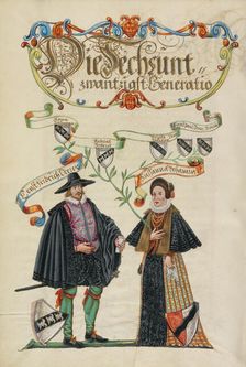 The Twenty-Sixth Generation, Ernst Friedrich Derrer, about 1626-1711. Creator: Unknown