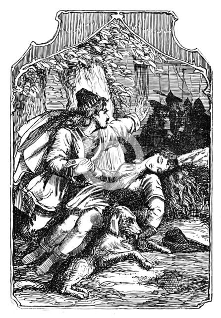 'The Twelve Hunters', 1901. Artist: Edward Henry Wehnert.