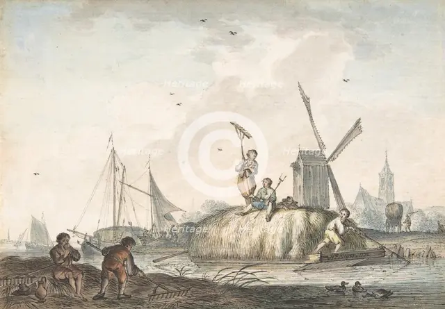 The Twelve Months, 1772. Creator: Hendrik Meijer.