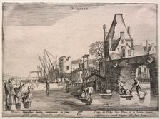 The Twelve Months: December. Creator: Jan van de Velde (Dutch, 1620-1662)
