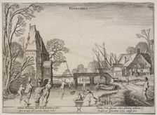 The Twelve Months: February. Creator: Jan van de Velde (Dutch, 1620-1662)