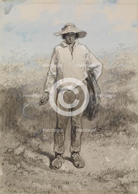 The Twelve Months: July, 1866. Creator: Paul Gavarni.