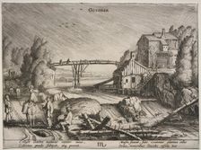 The Twelve Months: October. Creator: Jan van de Velde (Dutch, 1620-1662)