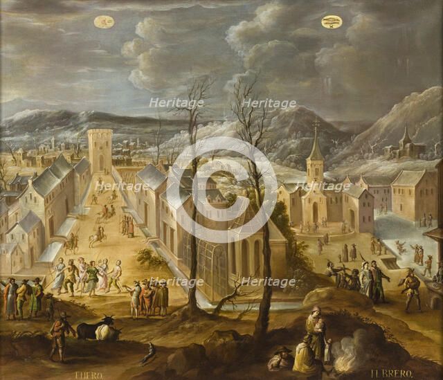 The Twelve Months of the Year (Los doce meses del año) (image 1 of 4), second half of 17th century. Creator: Antonio de Espinosa.