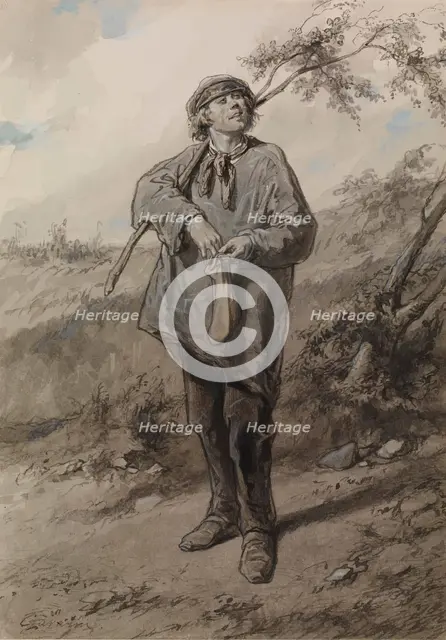 The Twelve Months: May, 1866. Creator: Paul Gavarni.