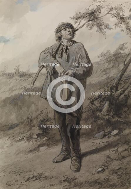 The Twelve Months: May, 1866. Creator: Paul Gavarni.