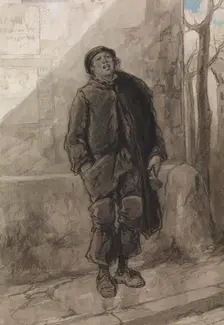 The Twelve Months: November, 1866. Creator: Paul Gavarni