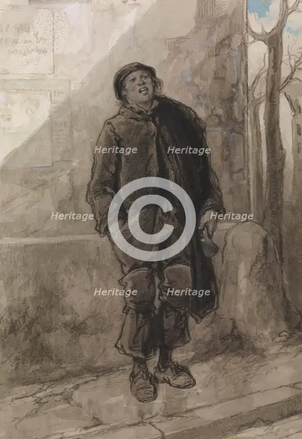 The Twelve Months: November, 1866. Creator: Paul Gavarni.