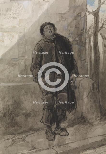 The Twelve Months: November, 1866. Creator: Paul Gavarni.