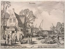 The Twelve Months: November. Creator: Jan van de Velde (Dutch, 1620-1662)