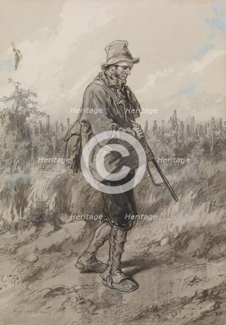 The Twelve Months: September, 1866. Creator: Paul Gavarni.