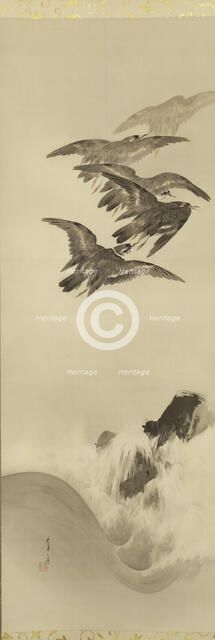 The Twelve Months: Tenth Month, between 1900 and 1918. Creator: Watanabe Seitei.