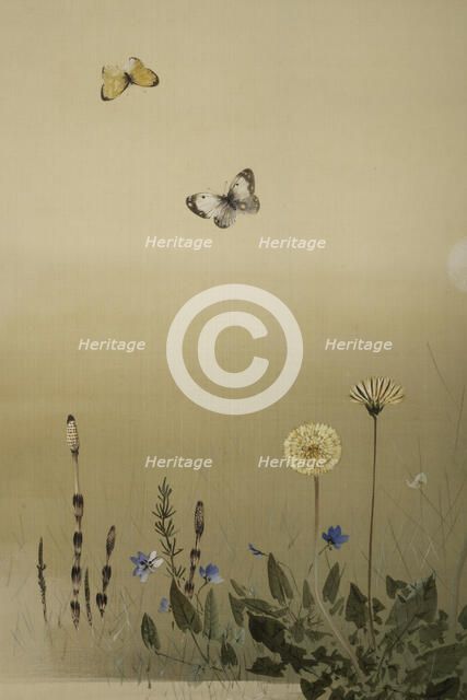 The Twelve Months: Third Month, between 1900 and 1918. Creator: Watanabe Seitei.