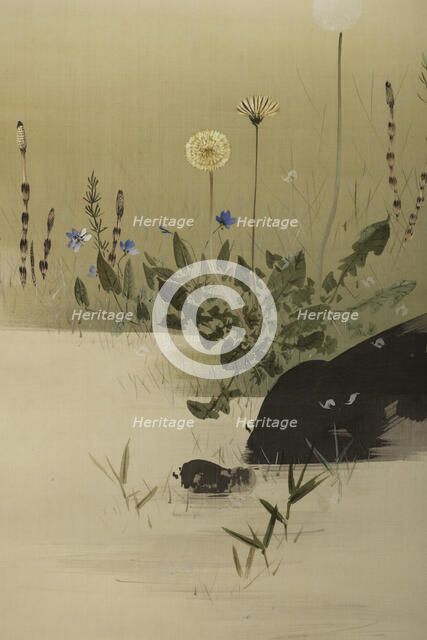 The Twelve Months: Third Month, between 1900 and 1918. Creator: Watanabe Seitei.